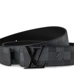 Louis Vuitton M8958U LV Initiales Damoflage 40mm Reversible Belt - Image 5