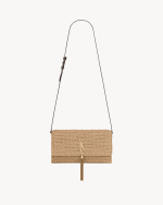Saint Laurent kate 99 tassel in raffia - Image 3
