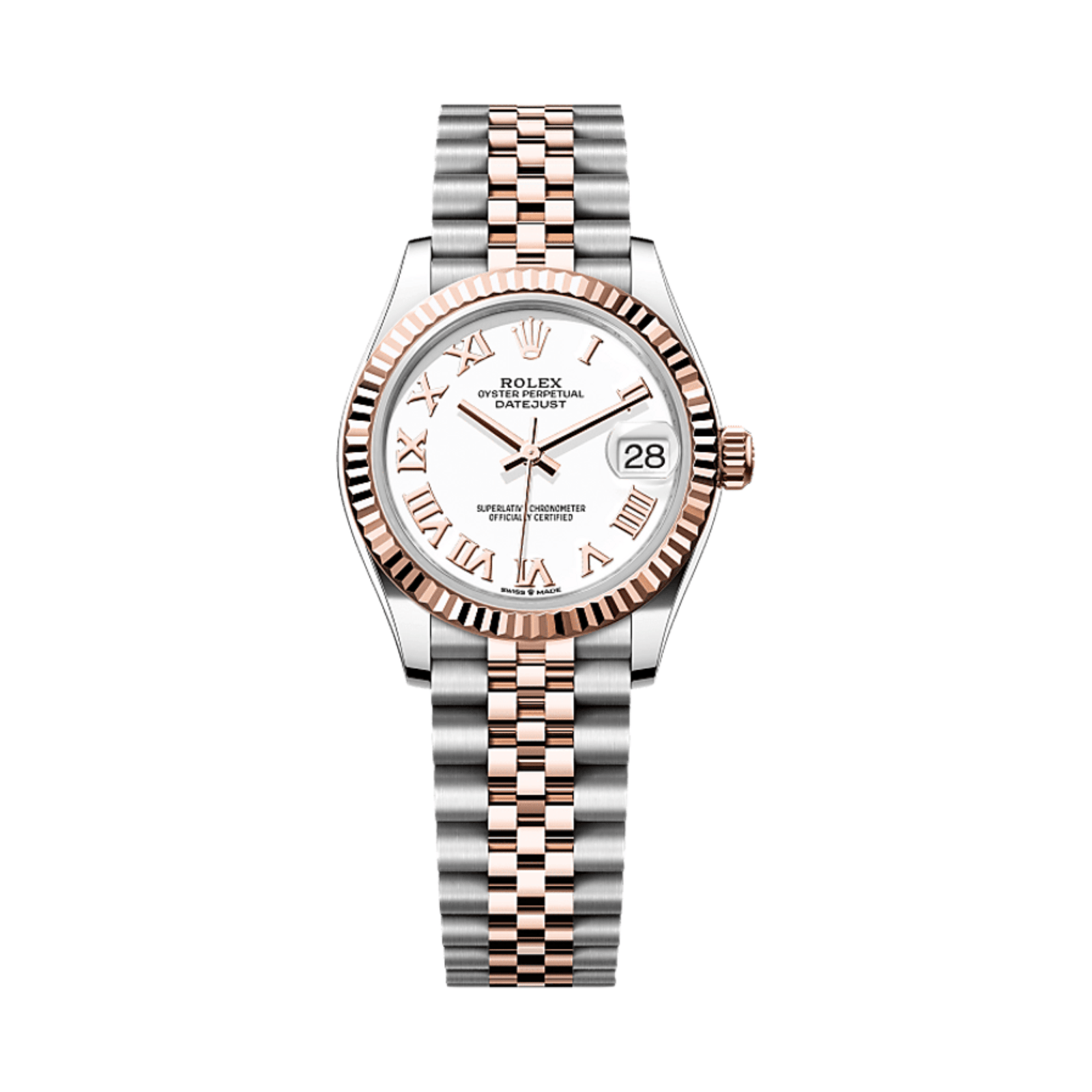 5tDWhn2W-rolex-datejust-278271-ladies-stainless-steel-rose-gold-white-roman-numerals-dial-2025-rolex-1158651756.png Rolex Datejust 31 278271 ‘Ladies’ Stainless Steel Rose Gold White Roman Numerals Dial (2025) - Image 1