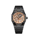 Audemars Piguet Royal Oak 15416CE.OO.1225CE.02 Double Balance Wheel Black Ceramic Openworked Dial Limited Edition 41 mm