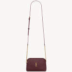 Saint Laurent Gaby zipped pouch in quilted lambskin