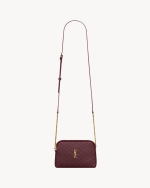Saint Laurent Gaby zipped pouch in quilted lambskin