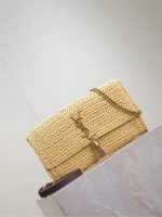 Saint Laurent kate 99 tassel in raffia - Image 7