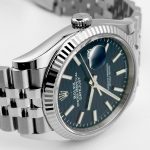 Rolex Datejust 36 126234 Stainless Steel Blue Motif Dial Jubilee (2023) - Image 4