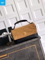 Chanel Large Flap Bag with Top Handle - Image 2