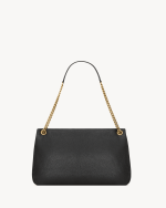 Saint Laurent Calypso large in grained lambskin - Image 5