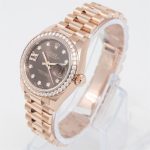 Rolex Lady-Datejust Chocolate Dial Diamond Bezel 28mm 279135RBR - Image 6