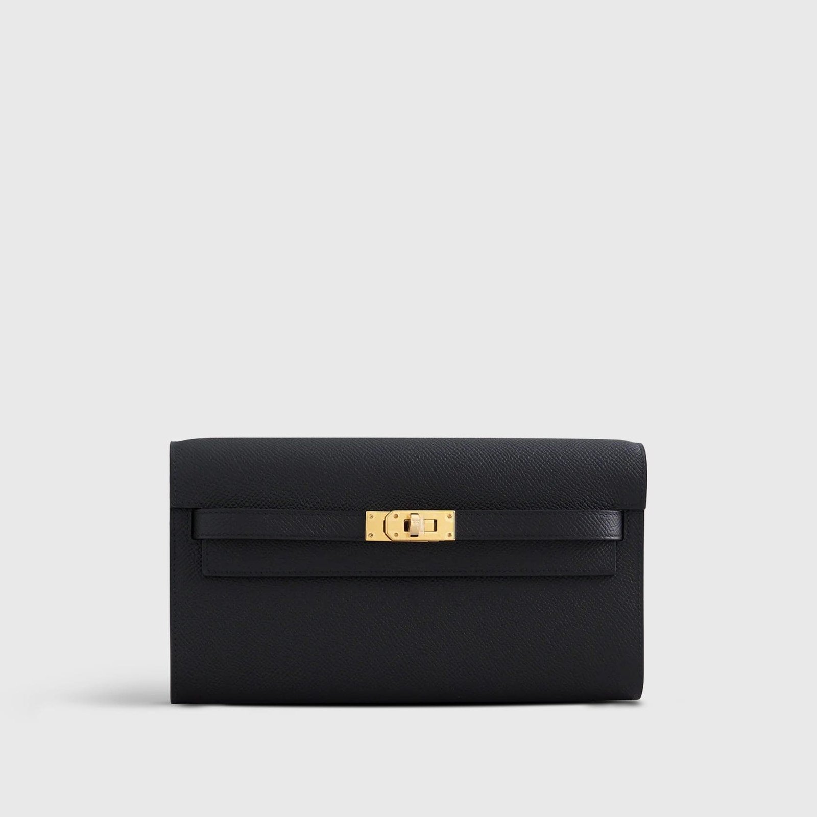 7HermesKellyToGoEpsomBlackGoldHardware.jpg Hermès Kelly To Go Epsom Black Gold Hardware - Image 1