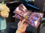 CHANEL Clutch Metallic Lambskin & Gold-Tone Metal Pink - Image 3