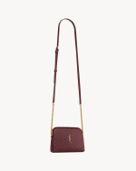 Saint Laurent Gaby zipped pouch in quilted lambskin - Image 2