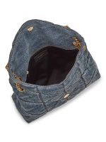 Saint Laurent Denim LouLou Puffer Bag - Image 12