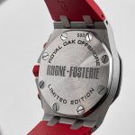 Audemars Piguet Royal Oak Offshore Chronograph 26108ST.OO.D066CR.01 Rhone-Fusterie Stainless Steel Red Dial Limited Edition (2009) - Image 10