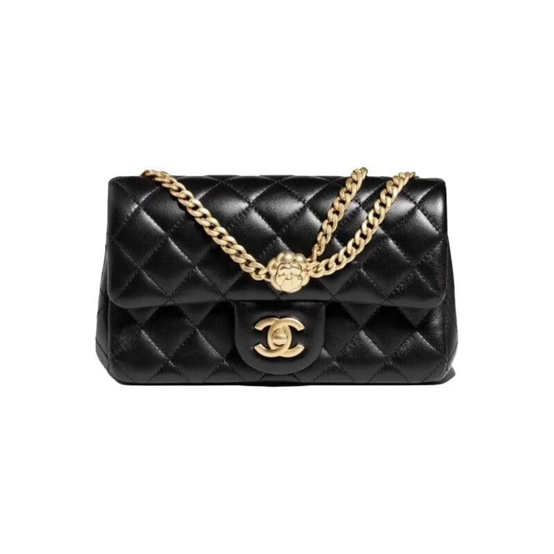 8HrEnI0S-40D3LXECW4GF6@CJH9.jpg CHANEL 23S mini black AS4041-1 - Image 1