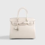 Hermès Birkin 30 Togo Mushroom Palladium Hardware