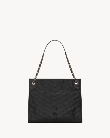 Saint Laurent NIKI SHOPPING IN VINTAGE LEATHER