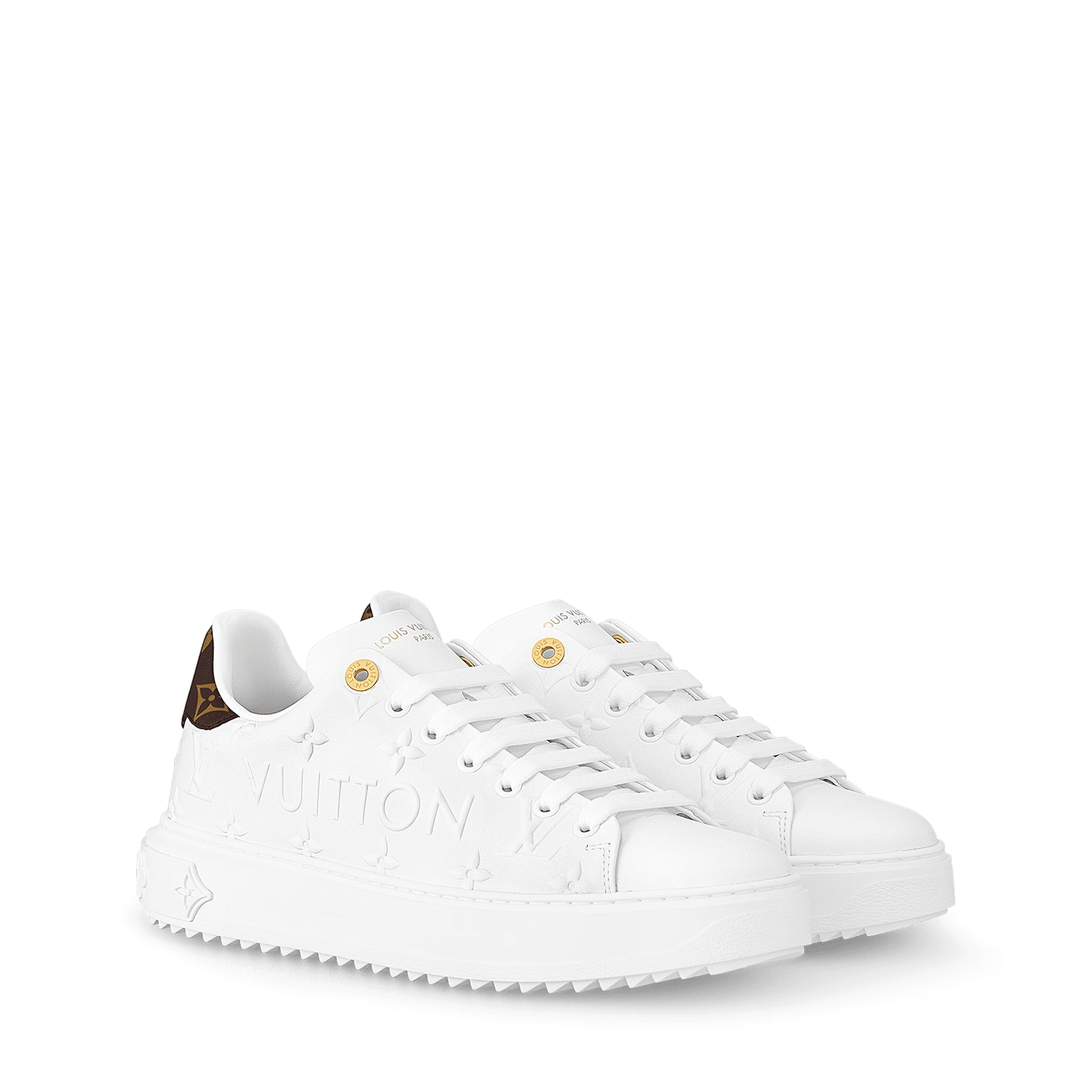 8c0ba816c487cf6a4609282b3adabfe4.png Louis Vuitton 1AAP6M Time Out Sneaker - Image 1