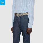 GUCCI Belt with Interlocking G buckle - Image 2