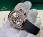 Rolex Daytona 126535TBR Rose Gold Sundust Diamond Dial Diamond Bezel - Image 6