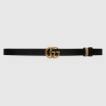 GUCCI Reversible GG Marmont thin belt - Image 2