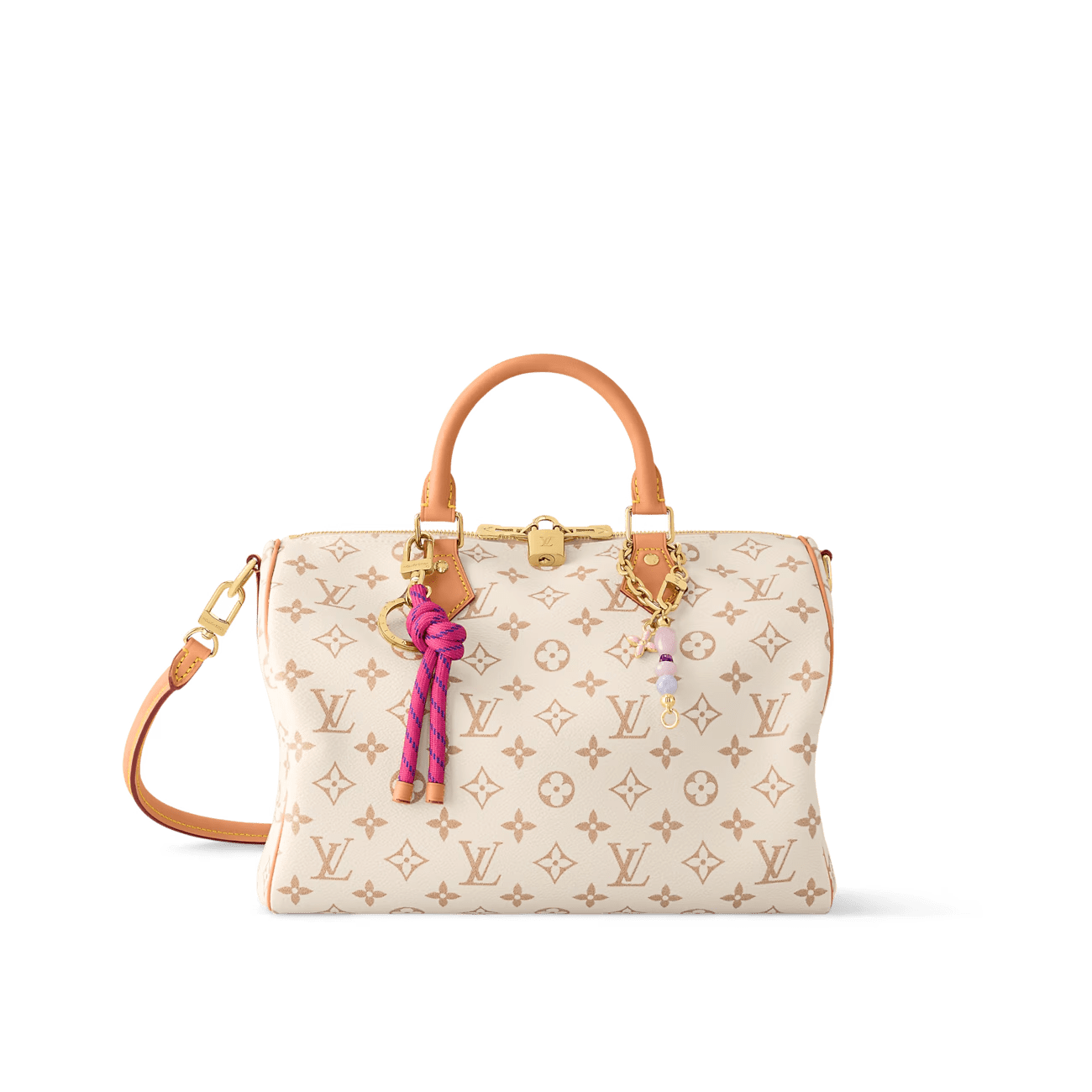 95d0ff27865fe2a0bbacb490378d4fc8.png Louis Vuitton M15108 Speedy Soft 30 Lucky - Image 1