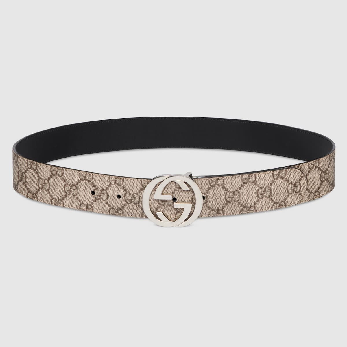 97.jpg GUCCI Reversible belt with Interlocking G buckle - Image 1