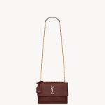 Saint Laurent SUNSET MEDIUM IN CROCODILE-EMBOSSED LEATHER