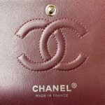 CHANEL SMALL CLASSIC HANDBAG Grained Calfskin & Silver Metal - Image 7