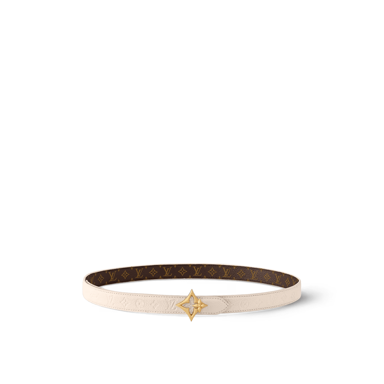 9a461a51c2544569d87cd04a40115538-1.png Louis Vuitton M4195W LV Flowergram 20mm Reversible Belt - Image 1