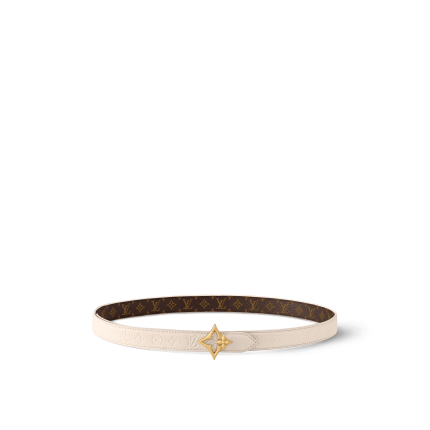 Louis Vuitton M4195V LV Flowergram 20mm Reversible Belt
