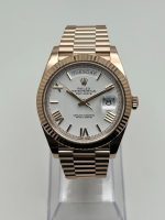 Rolex Day-Date 40 228235 Rose Gold White Roman Dial - Image 2