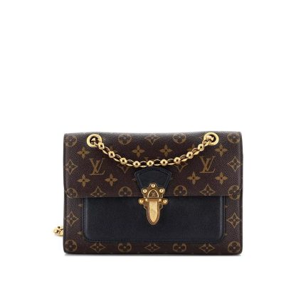Louis Vuitton Victoire Handbag Monogram Canvas and Leather