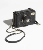 CHANEL CAMERA BAG Lambskin Black - Image 2