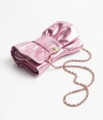 CHANEL Clutch Metallic Lambskin & Gold-Tone Metal Pink - Image 5