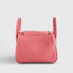 Hermès Lindy 20 Rose Azalee Palladium Hardware - Image 3