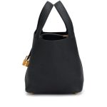 Hermès Black Clemence Picotin Lock 18 Gold Hardware - Image 3