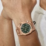 Audemars Piguet Royal Oak 26240OR.OO.1320OR.04 Chronograph ’50th Anniversary’ Rose Gold Khaki Green Dial - Image 2