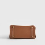 Hermès Birkin 25 Togo Gold Retourne Gold Hardware - Image 4