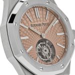 Audemars Piguet Royal Oak 26531TI.OO.1220TI.01 Selfwinding Flying Tourbillon Titanium Salmon Dial Limited Edition (2024) - Image 6