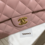 CHANEL Classic Double Flap Small Pink Lambskin - Image 8