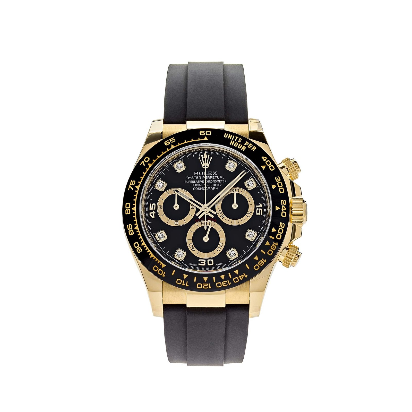 E91r77it-rolex-daytona-116518ln-yellow-gold-black-diamond-dial-rolex-41943316103412.jpg Rolex Daytona 116518LN Yellow Gold Black Diamond Dial - Image 1