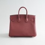 Hermès Birkin 25 Togo Rouge H Pallidum Hardware - Image 2