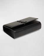 Saint Laurent Kate Small YSL Crossbody Bag in Grained Leather - Image 3