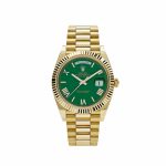 Rolex Day-Date 40 228238 Yellow Gold Green Roman Numerals Dial (2023)
