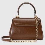 GUCCI HORSEBIT 1955 MINI BAG（BROWN） - Image 4