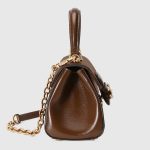 GUCCI HORSEBIT 1955 MINI BAG（BROWN） - Image 5