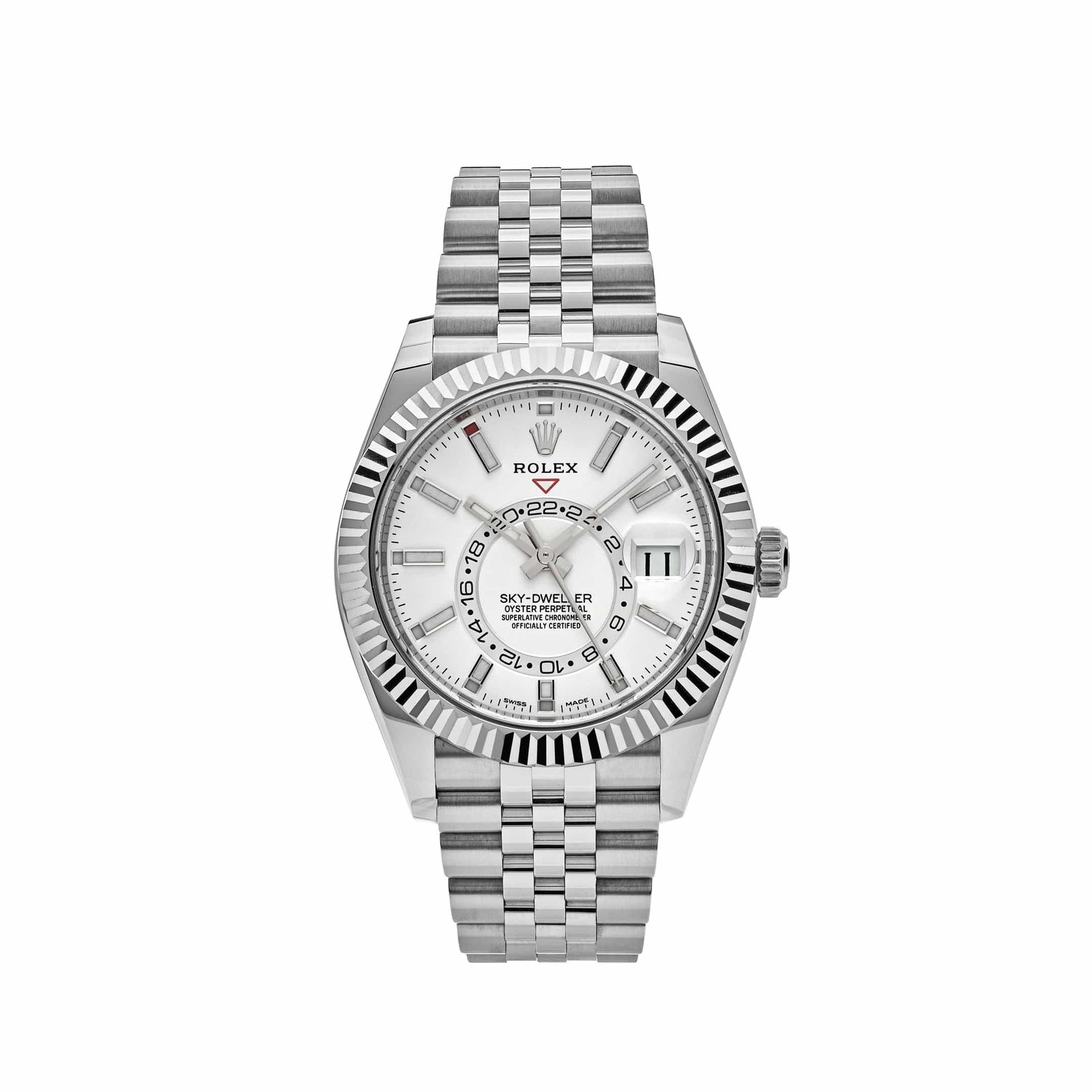 GwlQXteV-rolex-sky-dweller-326934-stainless-steel-white-dial-jubilee-bracelet-2022-rolex-40579175121140.jpg Rolex Sky-Dweller 326934 Stainless Steel White Dial Jubilee - Image 1