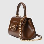 GUCCI HORSEBIT 1955 MINI BAG（BROWN） - Image 10