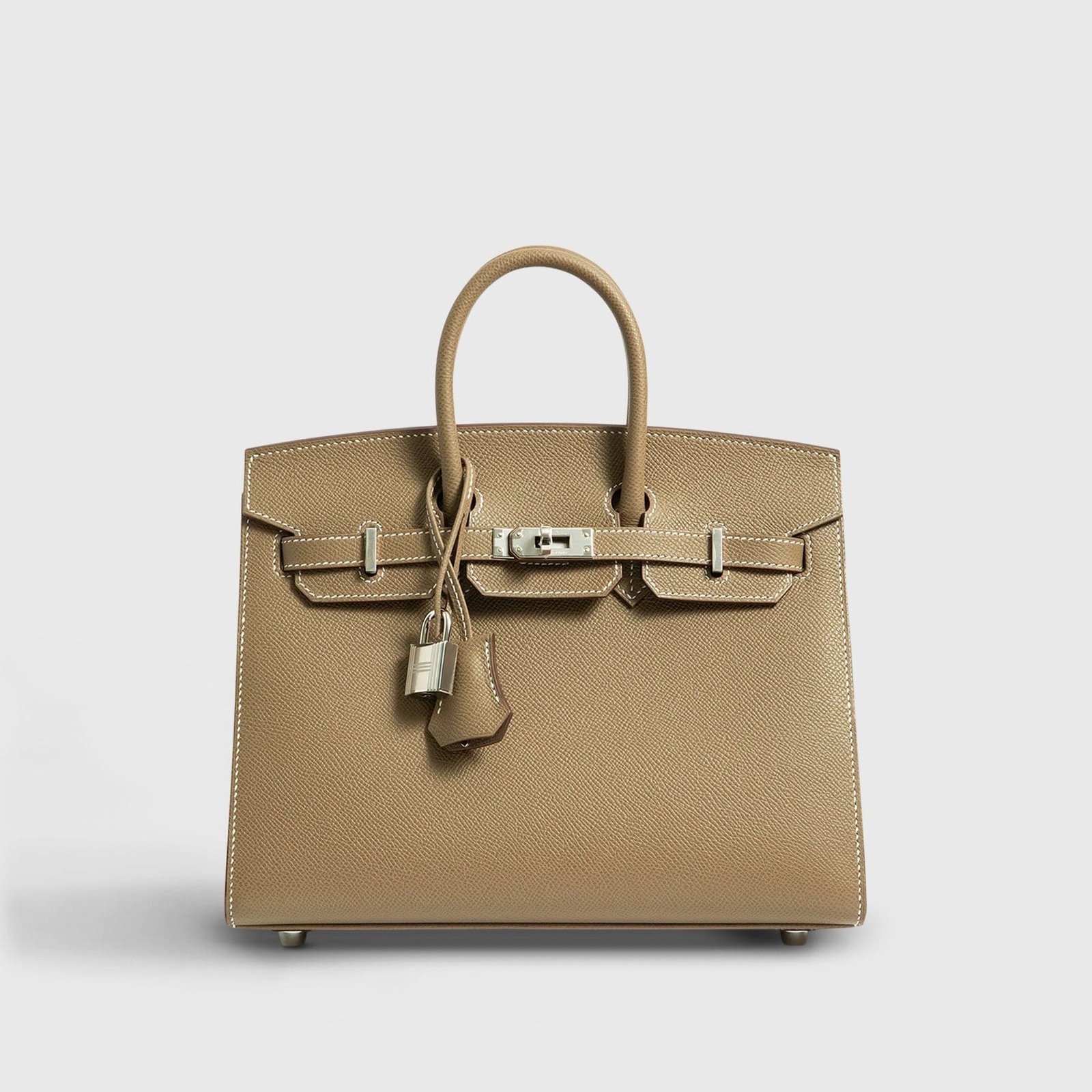 HermesBirkin25EpsomEtoupeSellierPalladiumHardware292a.jpg Hermès Birkin 25 Epsom Etoupe Sellier Palladium Hardware - Image 1