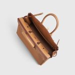 Hermès Birkin 25 Togo Gold Retourne Gold Hardware - Image 5