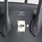 Hermès Birkin 25 Togo Gris Misty Palladium Hardware - Image 7